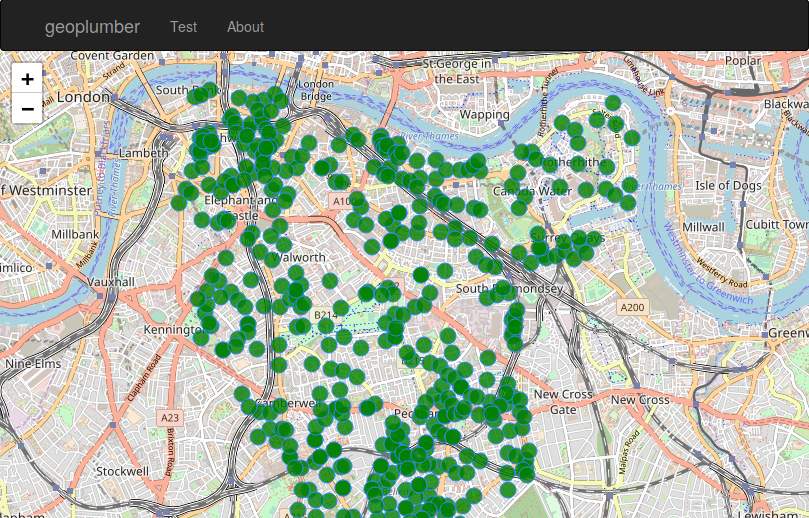 <a href='https://www.cdrc.ac.uk/'>CDRC</a> London traffic data on geoplumber